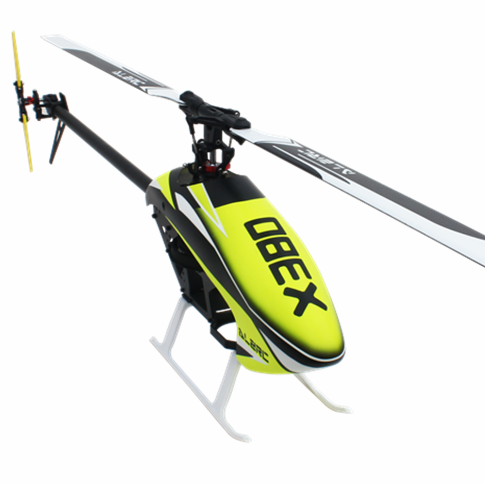 alzrc devil x380 fbl 6ch 3d flying flybarless rc helicopter kit/pnp