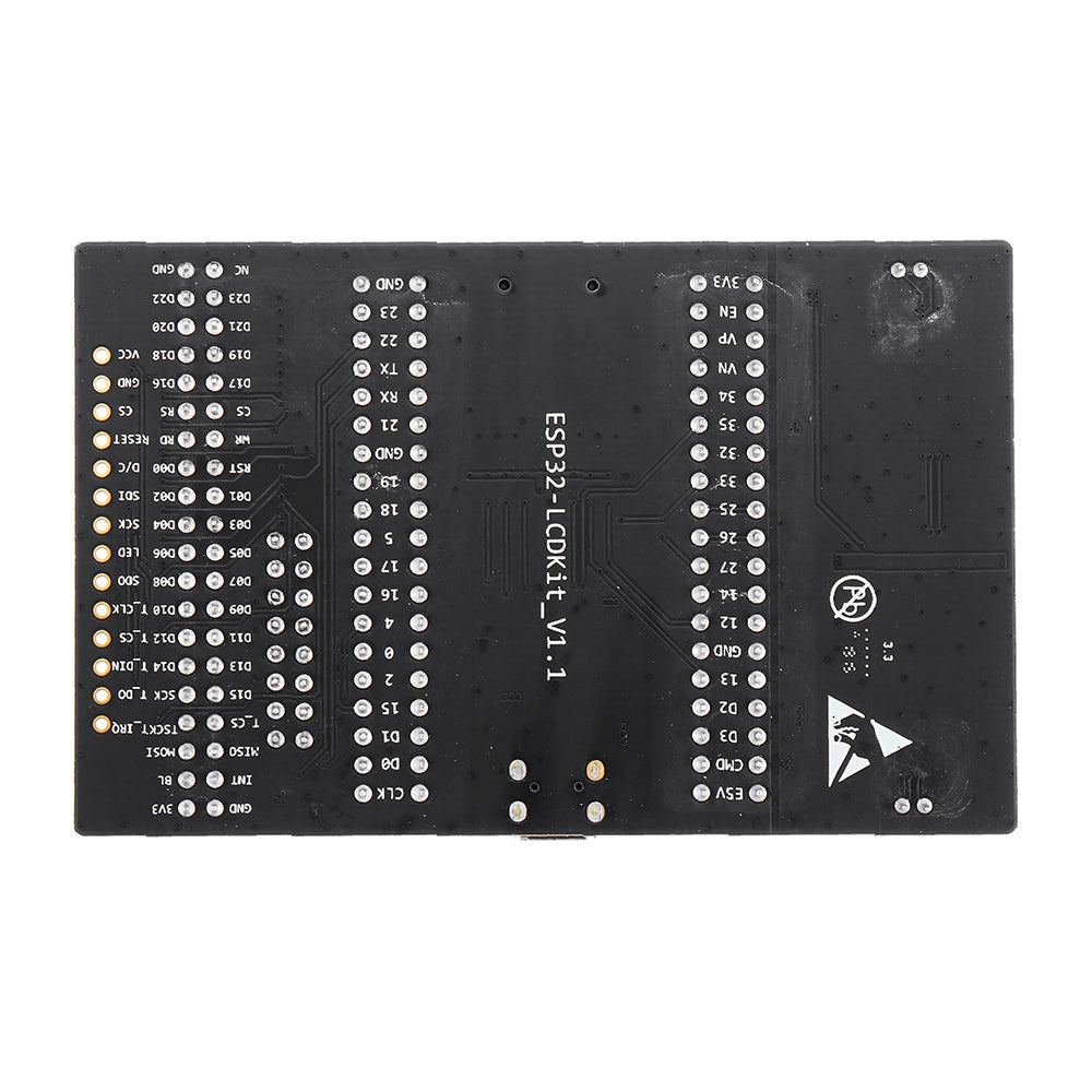 esp32-lcdkit-ontwikkelbord met lcd spi-interface sd-kaart dac-audio voor hmi compatibel met esp32-devkitc