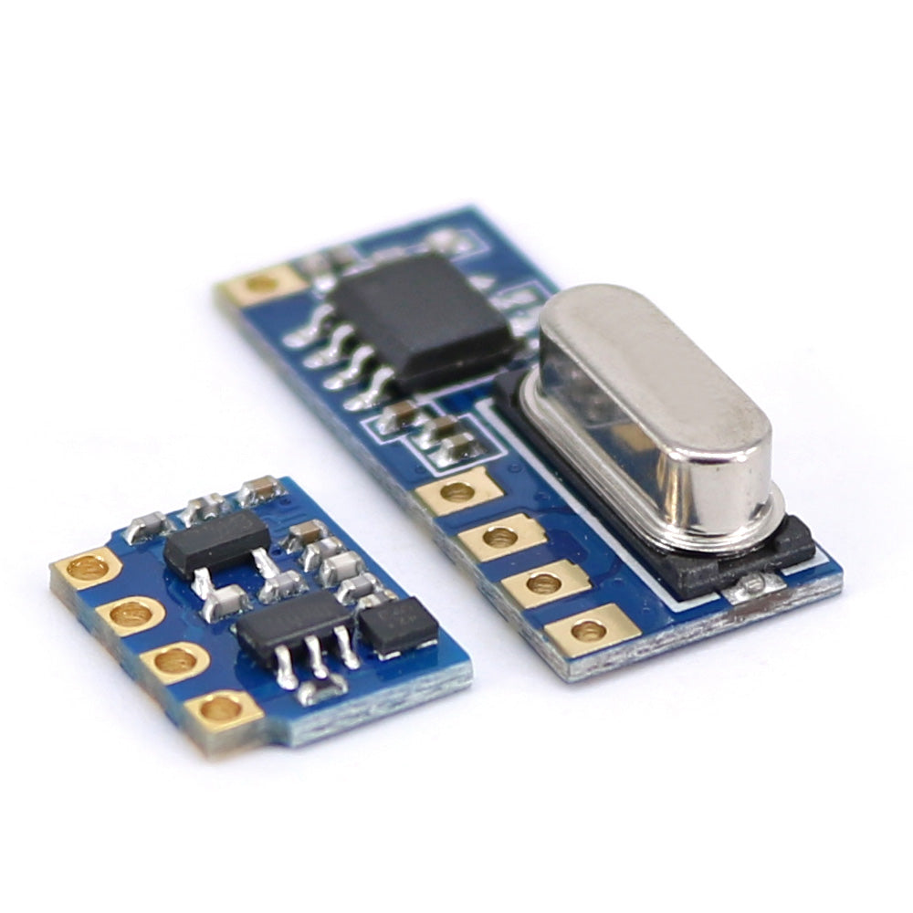 20 stks 433 mhz draadloze transceiver set mini rf zender ontvanger module 40 stks veerantennes open-smart voor arduino - producten die werken met officiële voor arduino board s