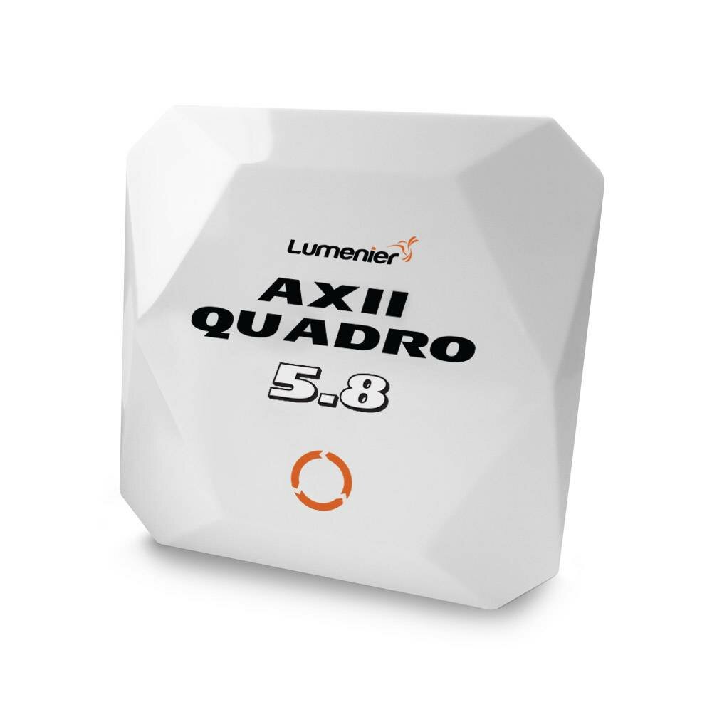 lumenier axii quadro 5.8 ghz 14.7 dbi patchantenne sma voor fpv-bril