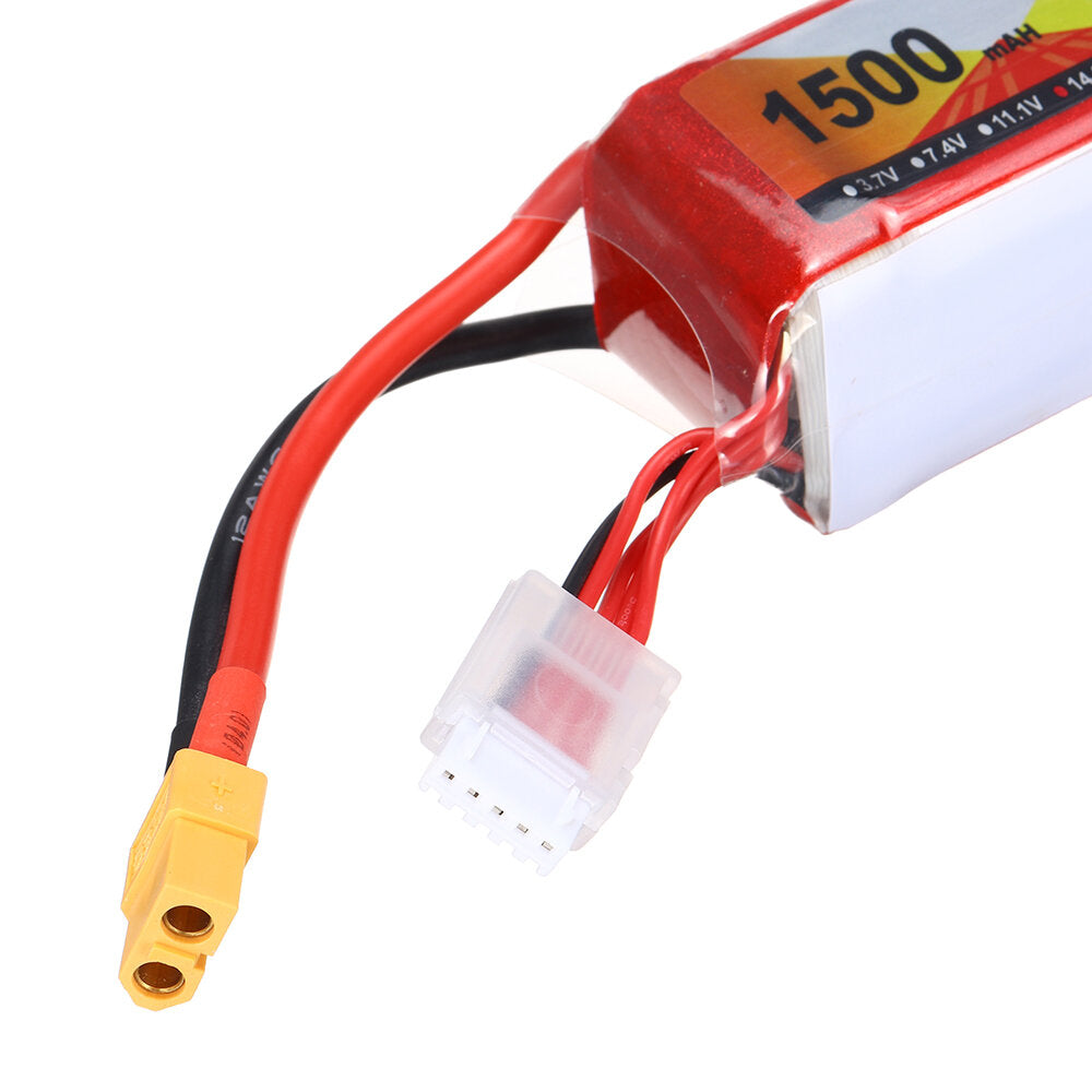 zop power 14.8v 1500mah 120c 4s lipo-batterij xt60-stekker voor rc drone