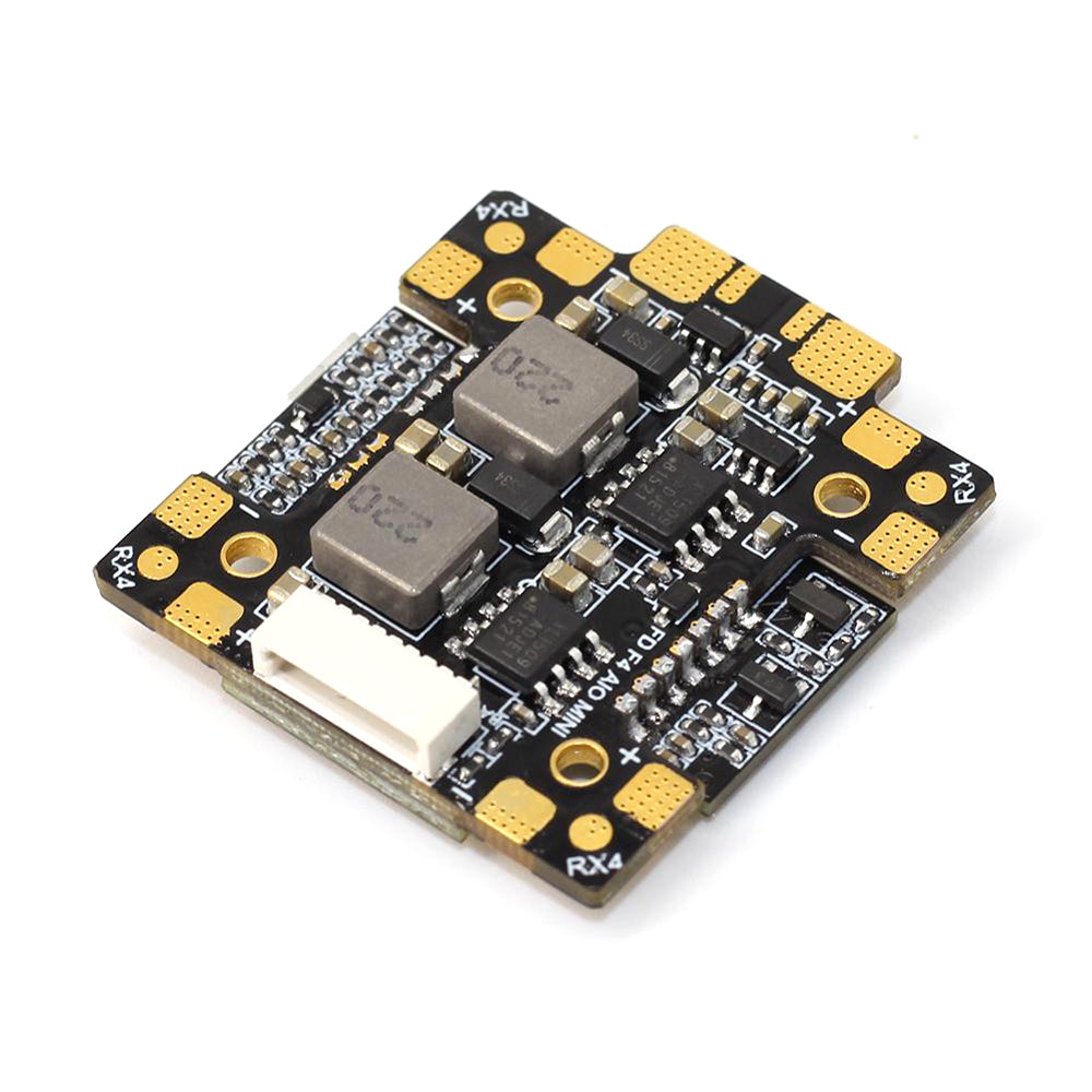 hglrc forward f4 aio omnibus f4 v6 3-6s flight controller stm32f405 osd met 5v/3a 8v/1.5a bec mpu6000 gyros 10.4g 20x20mm