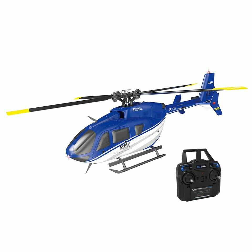 rc era c187 2.4g 4ch 6-assige gyro optische stroom lokalisatie hoogte houden flybarless schaal rc helikopter rtf