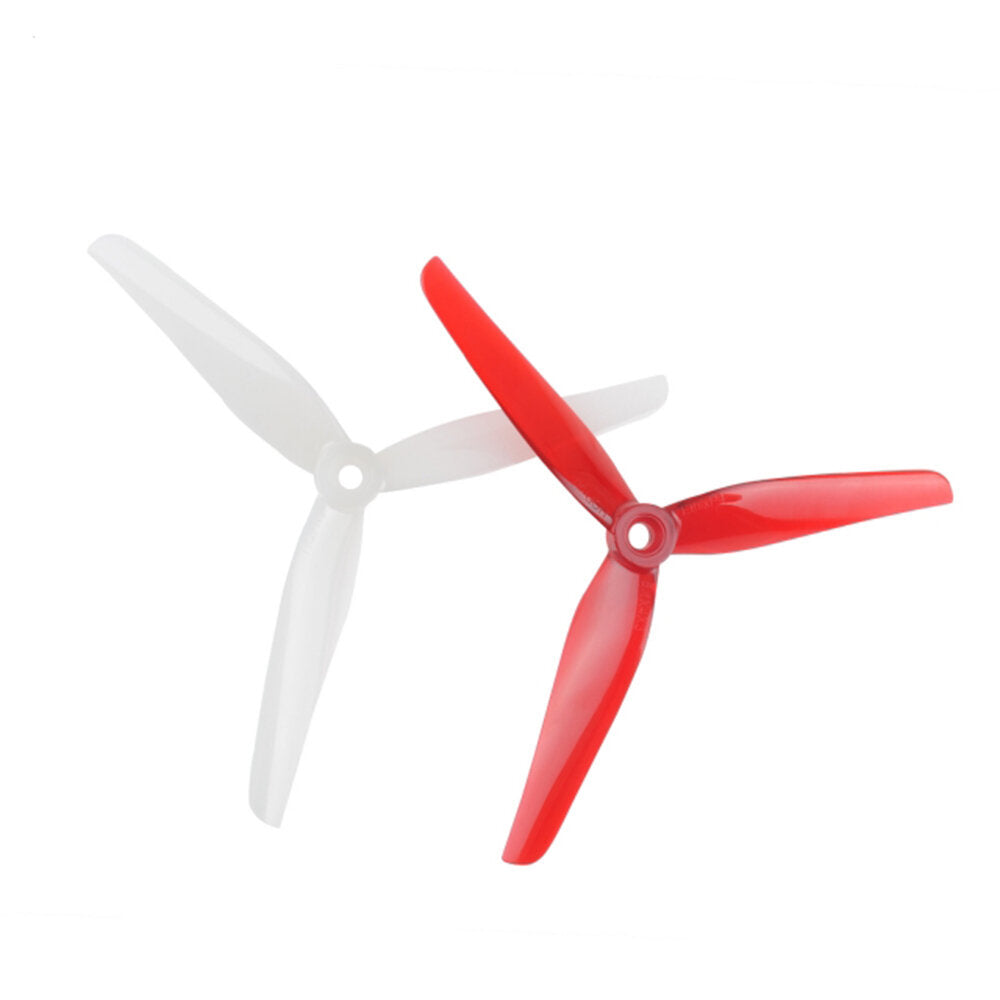 2 paar/10 paar hqprop ethix p4 candy cane 5140 5.1x4.0 5.1 inch 3-blads polycarbonaat propeller voor rc drone fpv racing