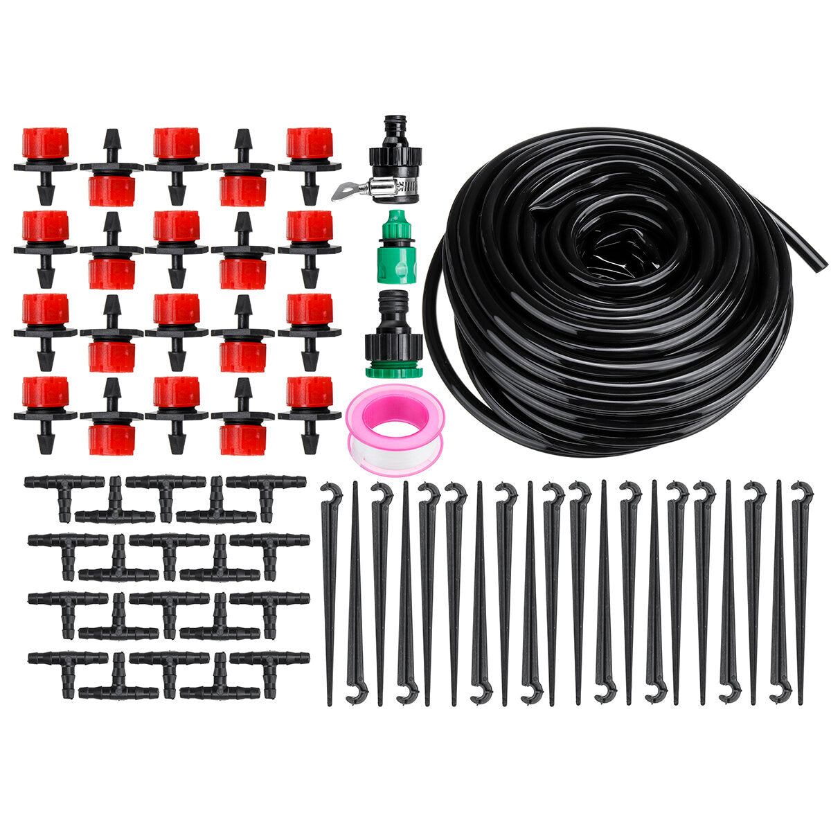 15/20/25 / 30m dhz irrigatiesysteem water timer auto plant watering micro drip garden watering kits