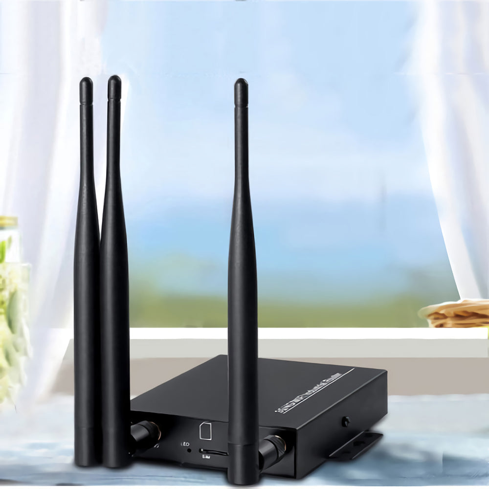 eu-versie 4g 300m draadloze industriële router modemrouter wifi-signaalvergroter met simkaartsleuf draadloos ap alle netcom-routering dual mode-uitgang