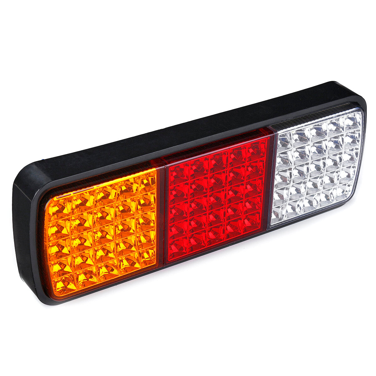 1 stuks 12 v 75 led-achterlicht brake stop reverse indicator lamp voor truck boot trailer