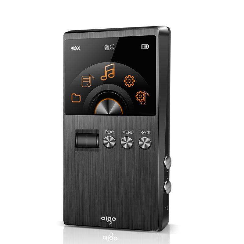 aigo m6 plus dsd265 hifi loessless mp3-speler met rolsteun 128gb tf-kaart