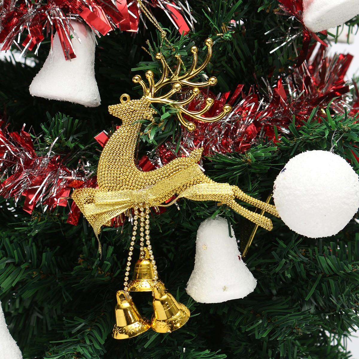 kerstboom rendier elk herten bell ornament hanger kerstfeest hangende decor