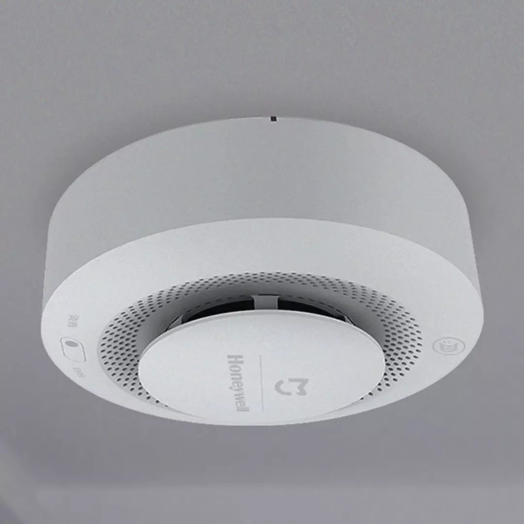 xiaomi mijia honeywell brandalarm rookmelder sensor hoorbare visuele alarmmelding werk met mi home app per telefoon