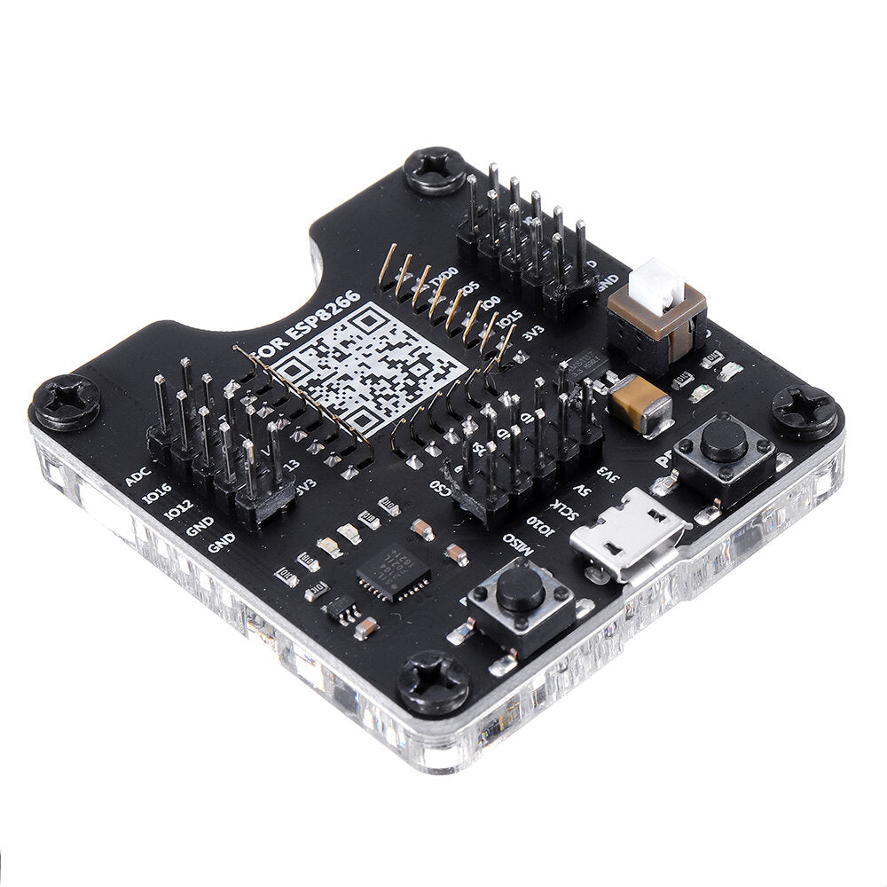 esp8266 testbord burn fixture-ondersteuning esp-12e esp-12f esp-07 en andere modules