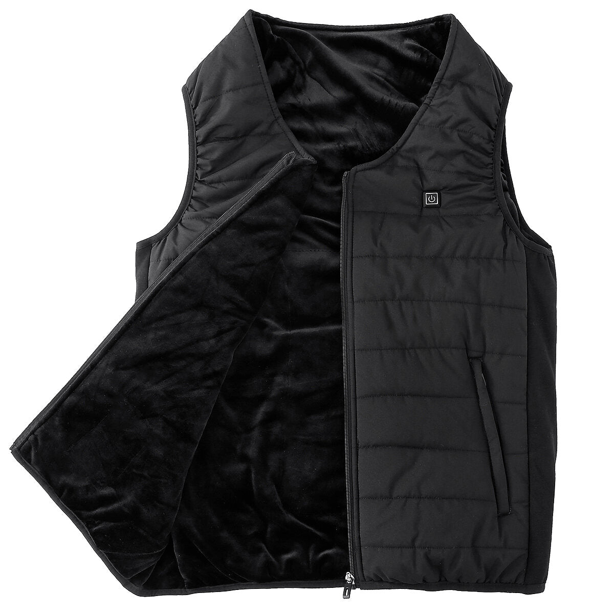 unisex 9-verwarmingszones elektrisch vest verwarmde jas usb opwarmen winterbody racing-jas thermisch